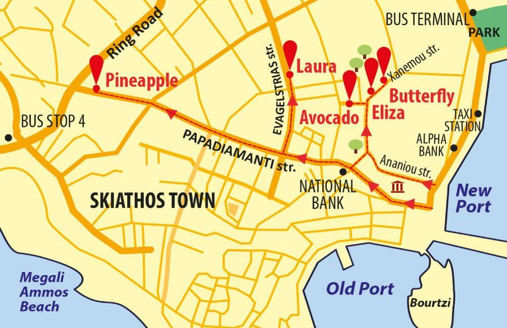 Avocado Skiathos المظهر الخارجي الصورة